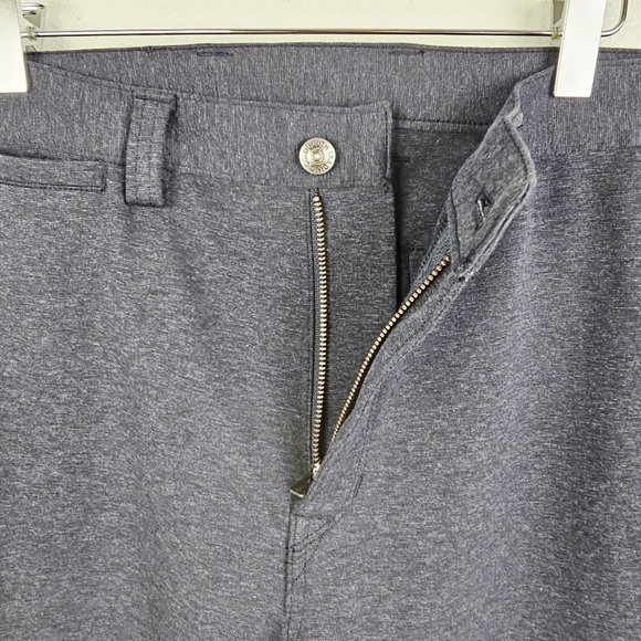 Duluth Trading Co Men's Standard Fit Incog-chinos Heather Navy Blue Pants 34x30 - Picture 6 of 14